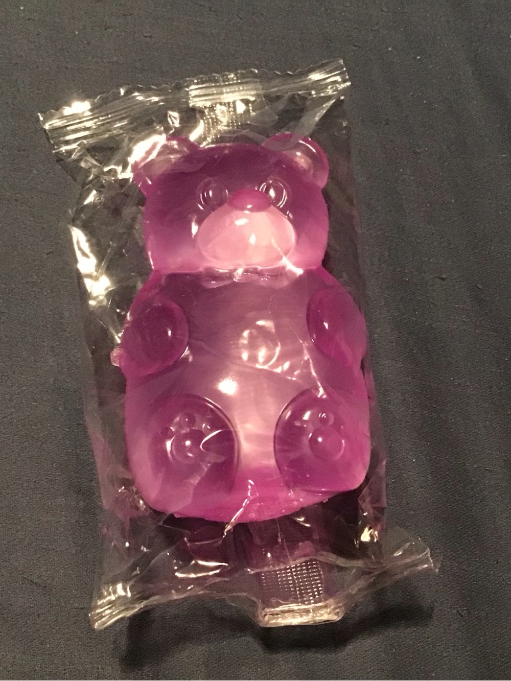 Novelty Gummy Bear SquishyToy- Purple